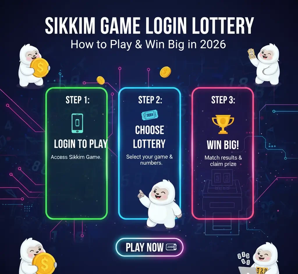 Guide image for Sikkim Game Login and Sikkim lottery play instructions