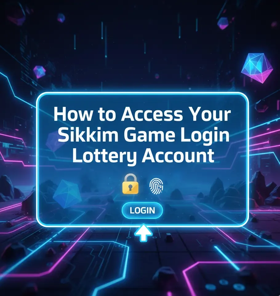 Sikkim Game login page for online lottery players